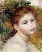 Pierre Renoir Head of a Woman USA oil painting artist